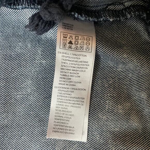 Rare Forever 21 Southwestern Aztec Denim Jacket | Vintage Wash, Oversized Medium - Picture 10 of 10